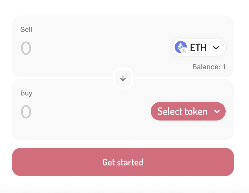 Sakura Swap — sell ETH, buy tokens