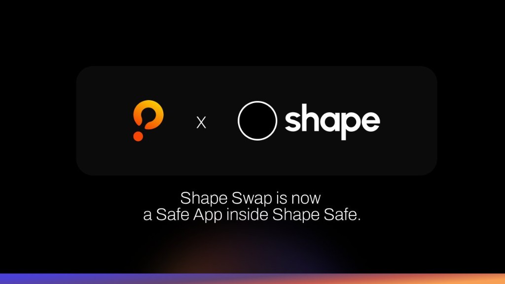 Shape Swap is now a Safe App inside Shape Safe